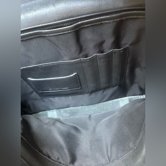 Vintage Coach Black Madison Messenger/Briefcase Bag - Picture 3 of 5